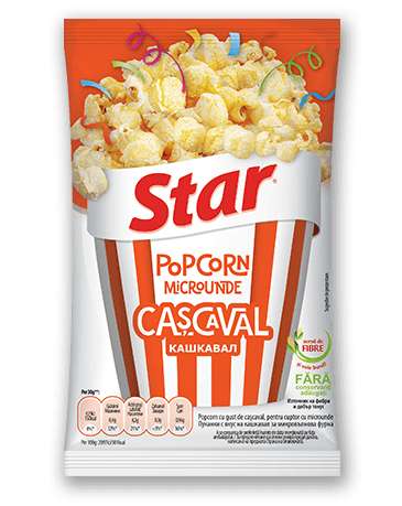 Star Popcorn Microunde Cascaval